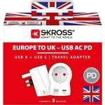 PA28PD20 cestovní adaptér UK