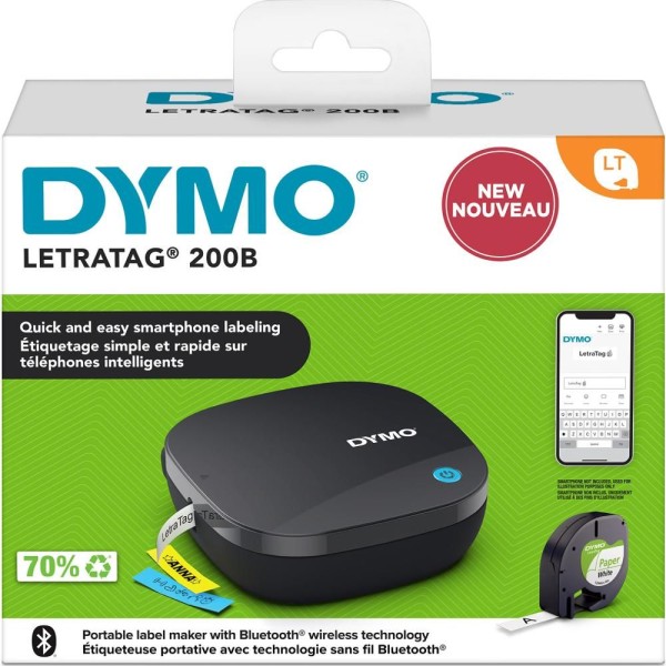 Letra Tag BT LT200B Štítkovač DYMO