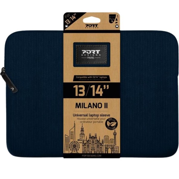 MILANO II ECO Laptop Sleeve PORT DESIGNS