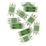 Přímá páčková spojovací svorka 4× 0,2–4 mm2, 10 ks