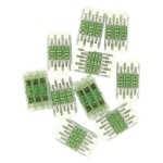 Přímá páčková spojovací svorka 6× 0,2–4 mm2, 10 ks