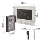 Sada videotelefonu EMOS RL-03M