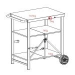 FZG 2100 Grilovací stolek sklá.FIELDMANN