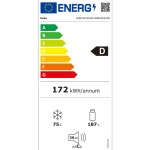 B3RCSO255W CHLADNIČKA KOMBI BEKO