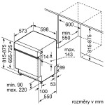 SMI4EVS09E MYČKA 60 CM VESTAVNÁ BOSCH