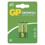 Zinková baterie GP Greencell 9V (6F22)