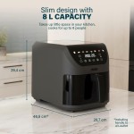 182476 FRITÉZA SLIMFRY 8L PRINCESS