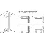 KIN96ADC0 CHLADNIČKA KOMBI VEST. BOSCH