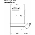 DBB65CC60 ODSAVAČ PAR VESTAVNÝ BOSCH