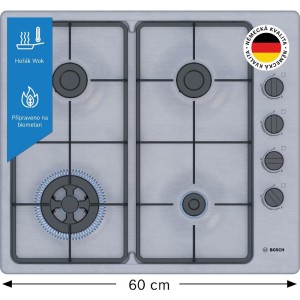 PBH6B5K60 VARNÁ DESKA PLYNOVÁ BOSCH