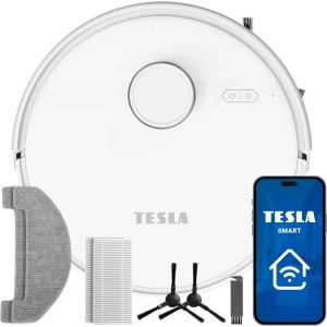 IQ660 ROBOSTAR VYSAVAČ BÍLÁ TESLA