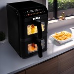 Q670 XXL AIRCOOK DUALZONE FRITÉZA TESLA