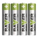 Alkalická baterie RAVER AAA (LR03)
