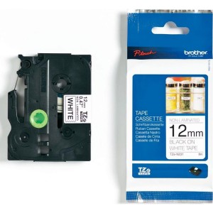 TZEN231 Páska ČB 8mx12mm BROTHER