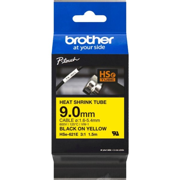 HSE621E Páska ČŽ 1,5m x9mm BROTHER