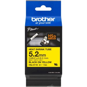 HSE611E Páska ČŽ 1,5mx5,2mm BROTHER