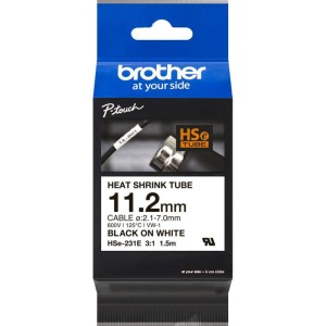 HSE231E Páska ČB 1,5mx11,2mm BROTHER