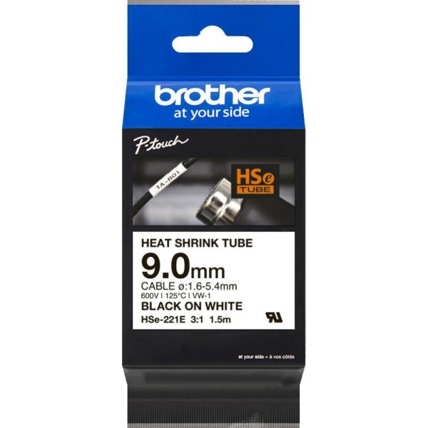 HSE221E Páska ČB 1,5mx9,0mm BROTHER