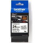 TZEFX251 Páska 24mm ČB Lam. BROTHER