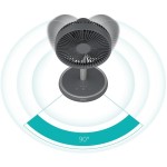 DXCF90 RIZE FLEX VENTILÁTOR ŠEDÝ DUUX