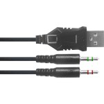 VOLTOR LED Stereo Headset BK SPEEDLINK