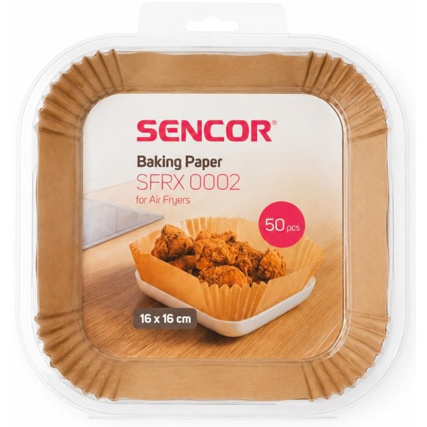 SFRX 0002 Pečící papír 16x16SQ 50ks SENC