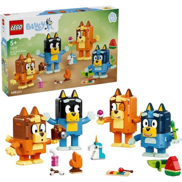 11217 Bluey a její rodinka z kostek LEGO