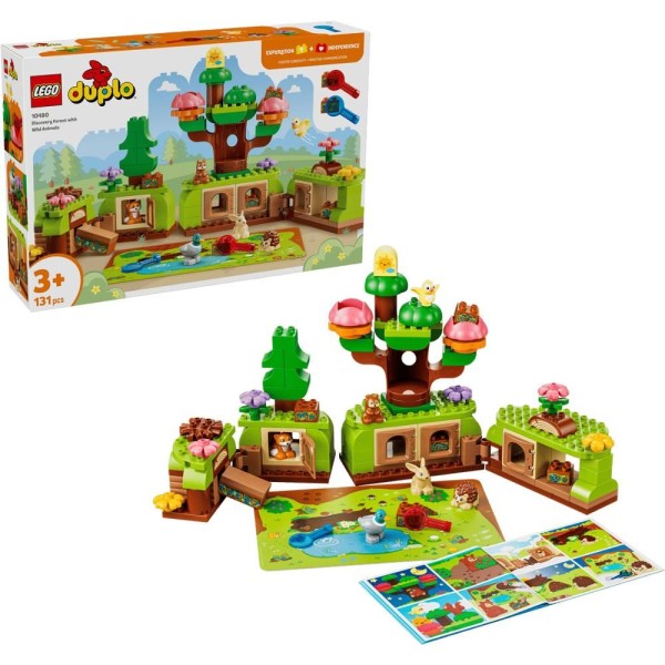 10480 Les plný objevů a div. Zvíř. LEGO