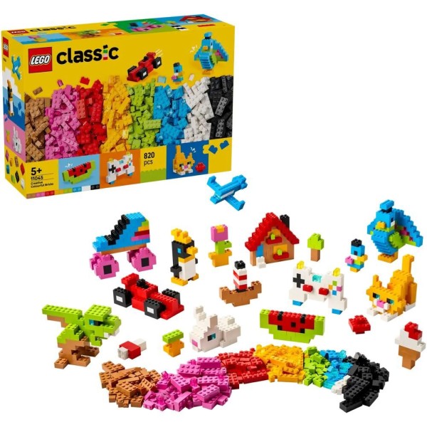 11045 Pestrobarevné kreativ. kostky LEGO