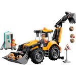 60480 Žlutý nakladač s rypadlem LEGO