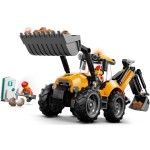 60480 Žlutý nakladač s rypadlem LEGO