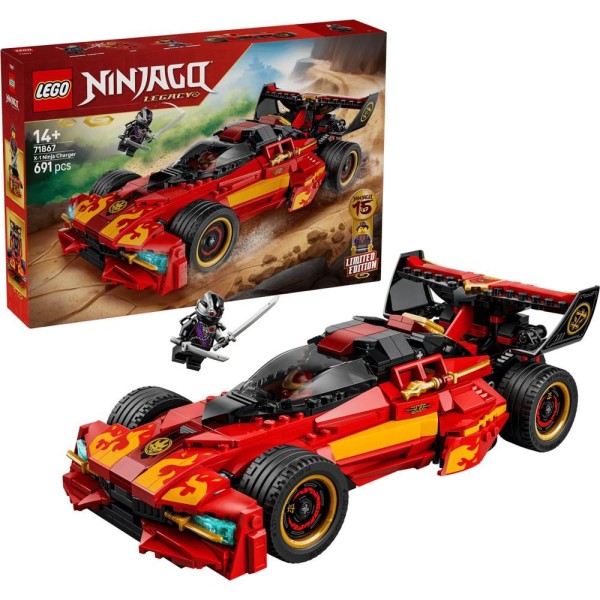 71867 Kaiův červený bourák 15 let LEGO