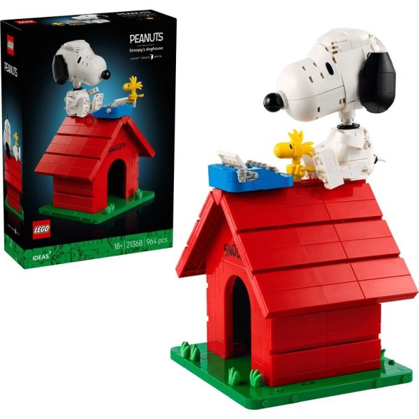 21368 Peanuts: Snoopyho bouda LEGO