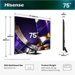 75U7S PRO QLED TV HISENSE