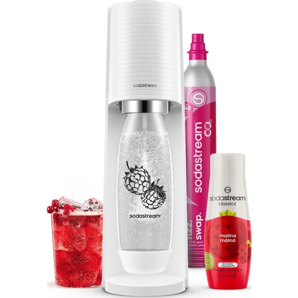 TERRA White Malina Zero Mpack SODASTREAM