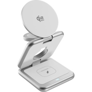 UltraBase Qi2 25W 3in1 Fold Silver EPICO