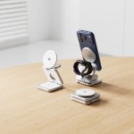 UltraBase Qi2 25W 3in1 Fold Silver EPICO