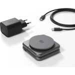 UltraBase Qi2 25W 3in1 Fold Grey EPICO