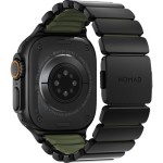 Stratos FKM AW 45/46/49mm Bk/Grn NOMAD