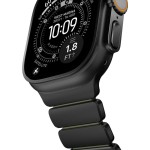 Stratos FKM AW 45/46/49mm Bk/Grn NOMAD