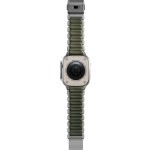 Stratos FKM AW 45/46/49mm Sil/Grn NOMAD