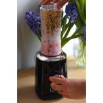 SMOOTHIE MIXÉR ČERNÝ HUSLOG