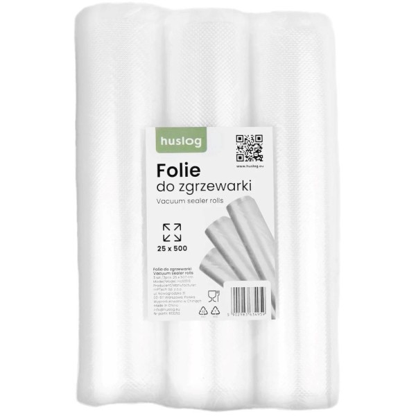 VAKUOVACÍ FÓLIE 3KS ROLE 25X500CM HUSLOG