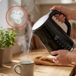 KONVICE 1,7L NEREZ DISPLEJ ČERNÁ HUSLOG