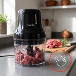 SEKÁČEK POTRAVIN 300W ČERNÝ HUSLOG