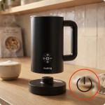 NAPĚŇOVAČ MLÉKA 500W ČERNÝ HUSLOG