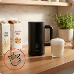 NAPĚŇOVAČ MLÉKA 500W ČERNÝ HUSLOG