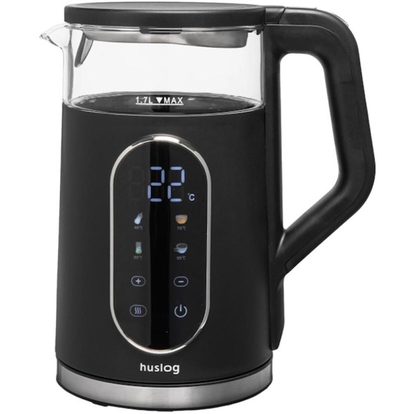 KONVICE 1,7L SKLO ČERNÁ HUSLOG