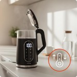 KONVICE 1,7L SKLO ČERNÁ HUSLOG