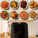 HORKOVZDUŠNÁ FRITÉZA 3,5L ČERNÁ HUSLOG